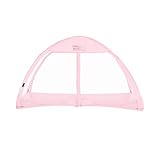 Dream On Me Ziggy Canopy – Pink, Compatible with Ziggy Square Playpen, UV, Rain & Bug Protection, Foldable & Travel-Friendly
