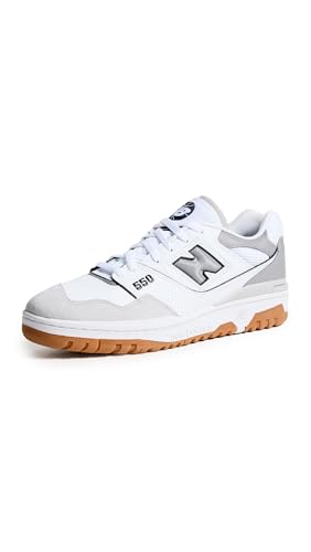 Image of New Balance 550 Men's Court (BB550ESC) (Slate Grey /NB 103 White /Brighton Grey)