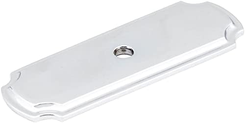 Jeffrey Alexander Cabinet Knob Backplate Diameter Polished Chrome