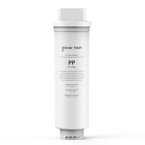 Image of GLACIER FRESH PP Filter Replacement Filter Replacement for GFU06 Ultra Filtration Under Sink Water Filter System