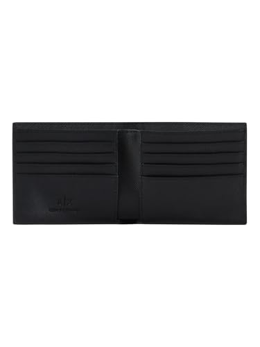Armani Exchange Men's Armani Exchange Jim SLG Bifold W/Credit Card, Black, One Size4