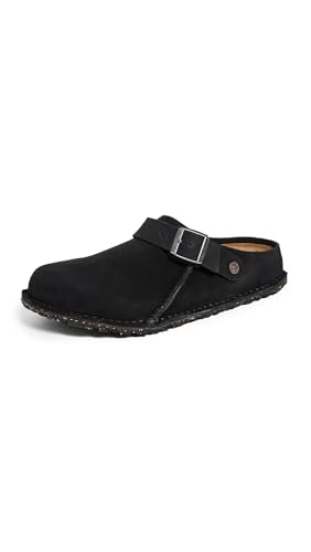 Zapatillas Birkenstock Lutry de cuero para aliviar la fatiga al caminar en casa