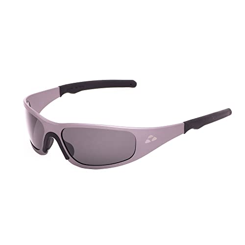 Image of Liquid Eyewear Gasket Purple Aluminum Frame with Smoke Polarized Lens