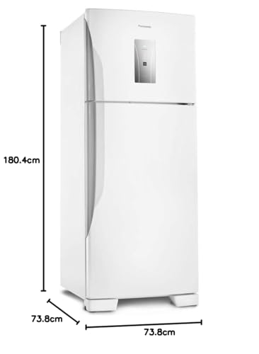 Geladeira Panasonic Frost Free 435L Branco NR-BT50BD3WA 110v