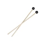 LALADEFIEE 4個 マリンバ マレット ドラムスティック 大人 楽器 ツール 木製