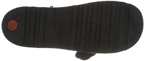 Kickers Kick Hi Zip I Black Patent 10 Us Toddler #TOP3