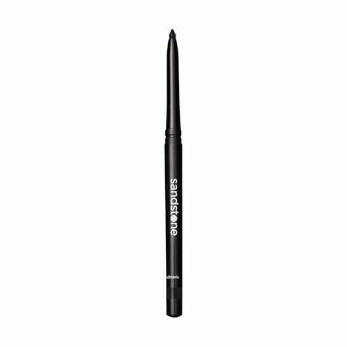 Sandstone Scandinavia Eyeliner Impermeabile per Occhi Sensibili – Ipoallergenico, Lunga Tenuta – Senza Profumo – Vegano & Cruelty-Free (Nero)