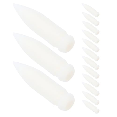 Housoutil Soft Tip Marker Pen Nibs 20pcs Nylon Brush Tip Replacement for Acrylic Markers Easy Replacement for Drawing Writing