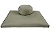 Round Zafu and Zabuton Meditation Cushion Set (2pc) (Sand)
