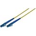 2-Meter 9u/125u Fiber Optic Patch Cable Singlemode Simplex LC to LC - Yellow-by-Camplex