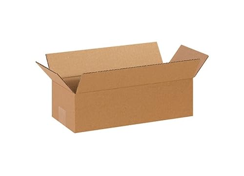 Image of Secure Seal - 14x7x5 Pack of 25 Corrugated Cardboard Packing Shipping Mailing Moving Carton Boxes