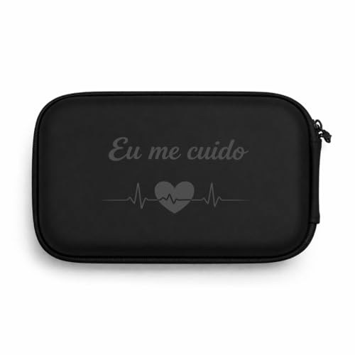 Estojo Térmico para Caneta de Insulina Preto compatível com Mounjaro® e Ozempic®, com 4 Gelos Reutilizáveis (Eu me cuido)
