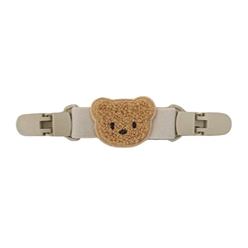 ljhnba Lightweight Korea Style Cute Bear Baby Suspender Skirt Strap Clip Anti-drop Strap Clip Baby Clothing Shoulder Sling
