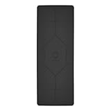 Zen Power Yogamatte Mandala aus Naturkautschuk, extra rutschfest, Sportmatte mit professionellem Yoga Alignment System, dünn und weich, 185 x 60 x 0,4 cm, Matte für Yoga, Pilates u.v.m.