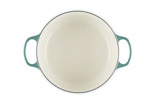 Image of Le Creuset Enameled Cast Iron Signature Round Dutch Oven, 7.25 qt., Riviera