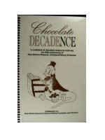 Chocolate DECADEnce 0964154218 Book Cover