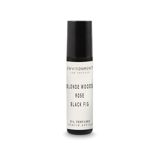 ENVIRONMENT Inspired by 5-Star Hotels EDT 10ml Roll-on Perfume (Blonde Woods | Rose | Black Fig) Body Oil Fragrance, Roll On Oil, Body Fragrance for Women & Men, Luxury Scents, Vegan & Cruelty-Free