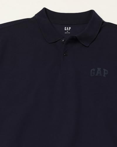 Image of Gap Men Solid Slim Fit Polo Neck Short Sleeves T-Shirt
