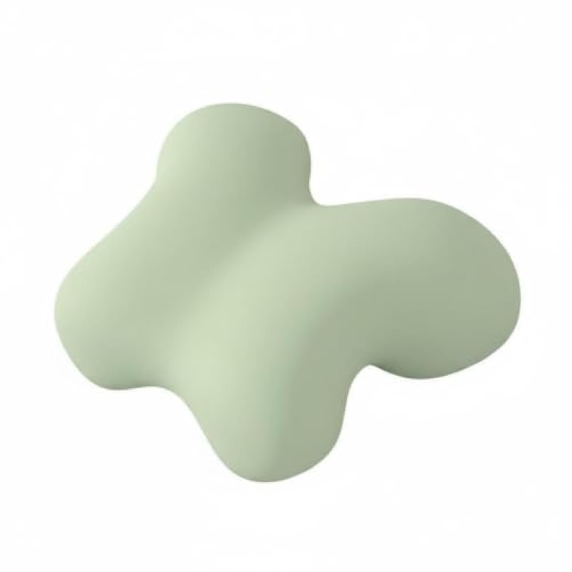 Office Rest Pillow with Arm Hole, Gray Green