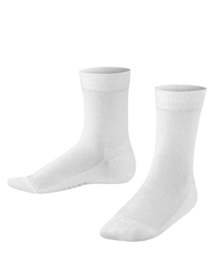 Chaussettes de qualité FALKE Family coton blanc mixte enfant 19-22