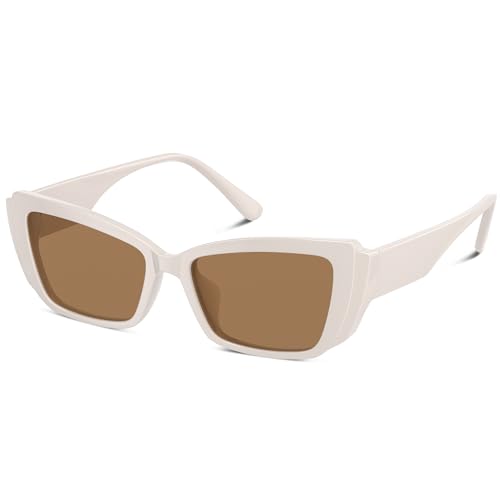 Image of JASPIN Rectangle Sunglasses for Women Men Trendy Y2k Retro 90s Sun Glasses UV Protection Cool Square Frame