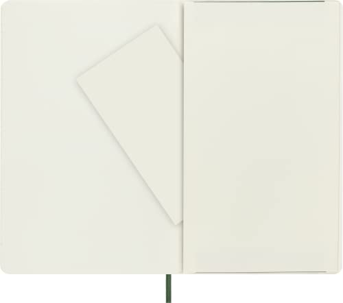 Moleskine Classic Notebook, Soft Cover, Large (5" X 8.25") Ruled/Lined, Myrtle Green, 192 Pages #TOP5