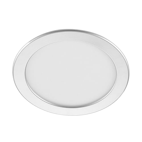 PRIOS LED Foco empotrado Cadance (Moderno) en Gris hecho de Aluminio e.o. para Cuarto baño (1 llama, foco, lámpara techo pared