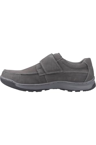 Hush Puppies Chaussures CasperMens Classic Touch Fermeture, Gris, 44.5 EU