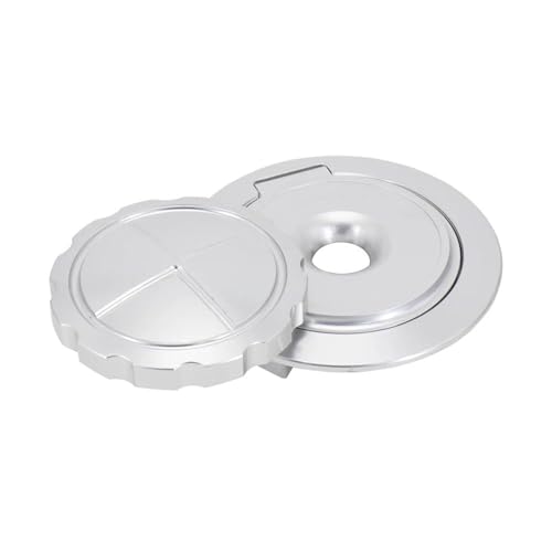 Bouchon de réservoir d'huile moto en métal argent pour R9T Pure Scrambler