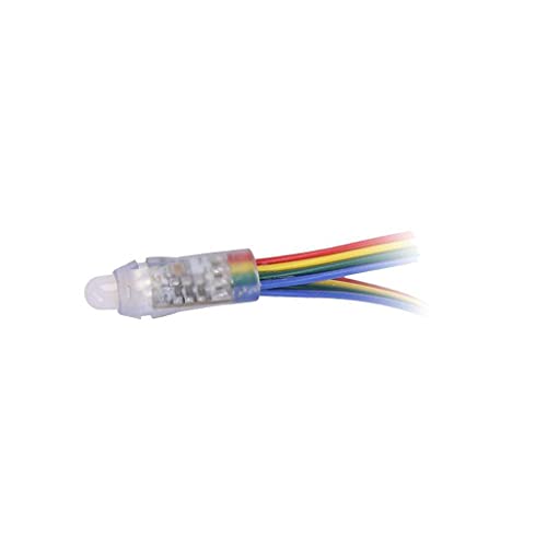 Module LED RGB HC-F5V-F12 rectangle pour réparer et concevoir vos panneaux à 50 diodes 12mm