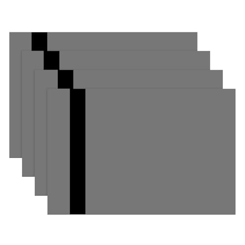 Plaque de gravure laser PATIKIL double couleur gris noir 30x20cm pour signalétique