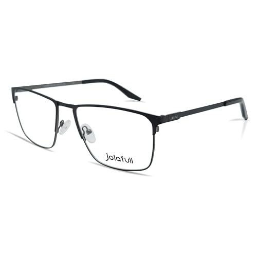Image of JF1803 Optical Frames Square Designer Prescription Glasses for Men 58 mm