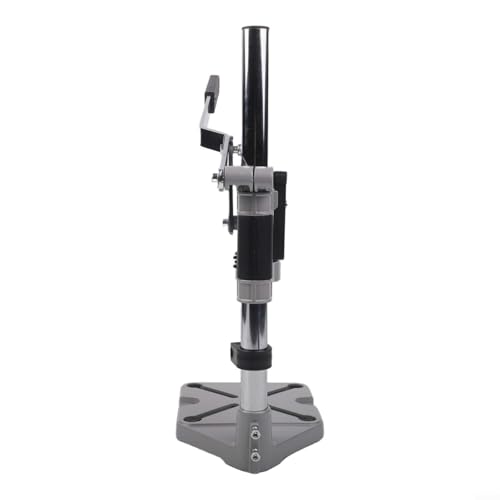Support de perceuse réglable argenté pour un perçage vertical de haute précision - 6