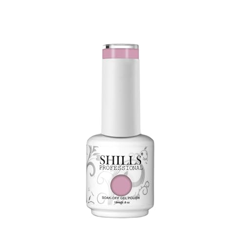 Image of SHILLS PROFESSIONAL Uv /Led Soak Off Glossy Finish Nail Polish Nail Art Nail Polish Color Shade 158, 15 Ml
