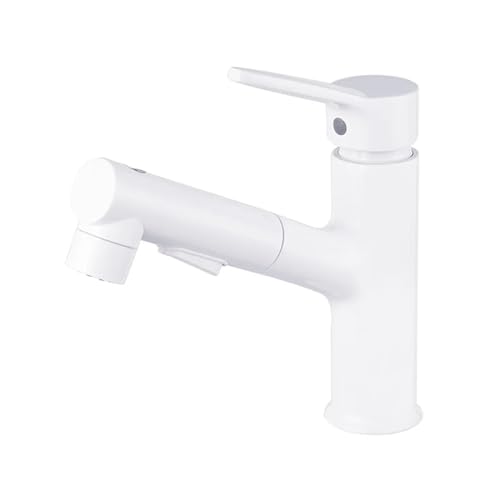Robinet de salle de bain blanc pour transformer votre rituel beauté du matin