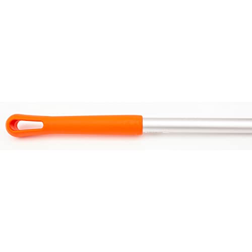 Image of SPARTA 40246EC24 Aluminum Broom Handle, Mop Handle, Replacement Handle with Acme Threaded Tip for Commercial Cleaning, 30 Inches, Orange, (Pack of 12)