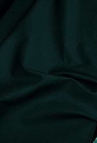 Premium Jet Black 11 Ounce Denim Fabric - 62 Inches Wide, Perfect for Fashion and Upholstery Projects