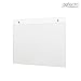 Deflecto A4 Landscape Wall Sign Holder - A4 Sign Holder - A4 Wall Mounted Document Holder - Poster Holder - Advertising Board Wall Display - Wall Mounted Letter Board Sign - Wall Message Board