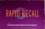 Rapid Recall Board Game