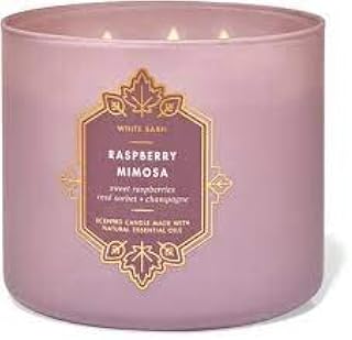 Bath and Body Works Raspberry Mimosa 3 Wick Candle 14.5 oz / 411 g