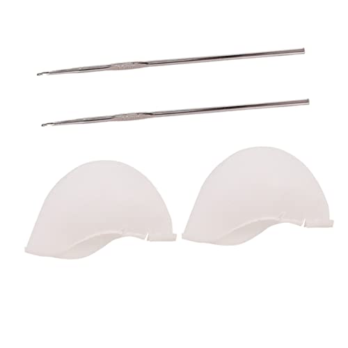 FRCOLOR Silicone Hair Highlights Caps Dyeing Tool Hair Coloring Kit Hair Dyeing Hat Salon Hair Cap