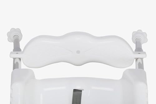 Image of 3-in-1 Convertible Baby High Chair with Tray, Adjustable Footrest & Easy Clean Design - Portable Feeding Chair for Infants & Toddlers Up to 20kg (White)