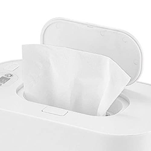 Aramox Scaldino per Salviettine Umidificate, Temperatura Regolabile, Idratante per Neonati, Bianco