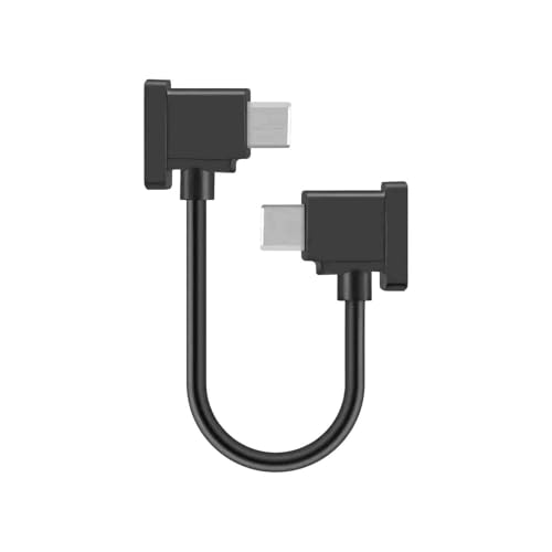LEMLIN USB C auf USB C Kabel, Drohnenzubehör, Kompatibel mit DJI Mini 2, Mavic 3, Air 2S, Mavic Air 2-Fernbedienungs Kabel, OTG-RC-Phablet-Verlängerungs Kabel (Typ-C-Anschluss/15 cm) LEMLIN USB C auf USB C Kabel, Drohnenzubehör, Kompatibel mit DJI Mini 2, Mavic 3, Air 2S, Mavic Air 2-Fernbedienungs Kabel, OTG-RC-Phablet-Verlängerungs Kabel (Typ-C-Anschluss/15 cm)