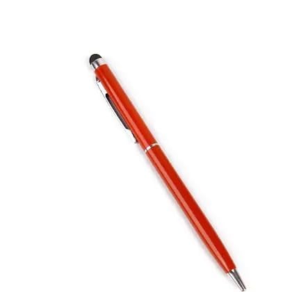 Image of Personalised Ballpoint Pen with Stylus (Blood Red)