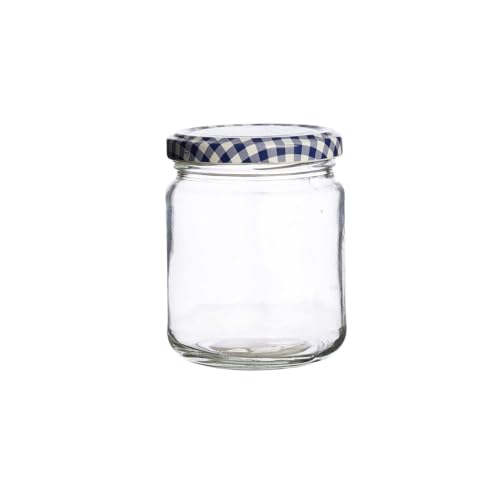 Image of Kilner Premium 370ml Round Twist Top Airtight Glass Jar for Kitchen Storage, Pickle, Jams, Chutnerys, Honey, Herbs, Spices | BPA Free, Reusable Multipurpose Storage Container