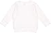 Rabbit Skins Blank Toddler Fleece Sweatshirt [Size 4T] White Long Sleeve Sweatshirt