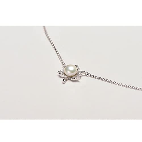Chaîne à pendentif en perles d'eau douce, cadeau femmes - 2