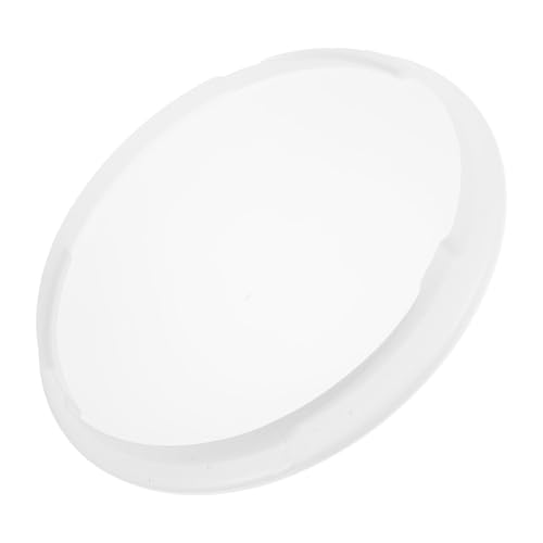 WOONEKY -Jour D’Urgence Rond en Plastique Cache-Luminaire Plafonnier 245 CM Diffuseur de Lumière Résistant au Feu Accessoire de Rechange pour Éclairage Encastré Installation Plafond