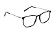 FILA Quadratisch Edelstahl Brillen in Glänzend Dunkelblau für Herren, Brille mit Sehstärke, optional mit Sonnenbrillen tönung oder Blaulichtfilter (Modell VFI295)